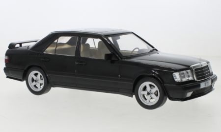 Mercedes W124 Tuning, metallic-black, 1986 scala 1/18