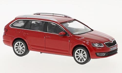 Skoda Octavia 3 station wagon red