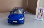 Tesla model X Blue