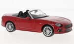 Fiat 124 Spider 2017 Red scala 1/24