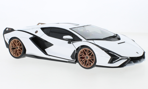 Lamborghini Sian FKP 37, white-black, 2019