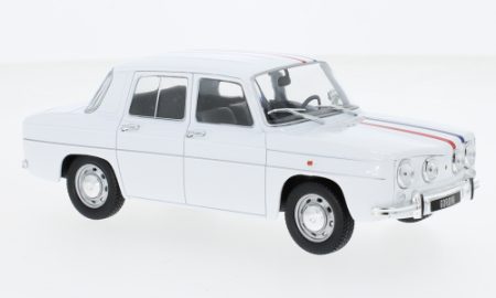 Renault 8 Gordini, white, 1964 scala 1/24