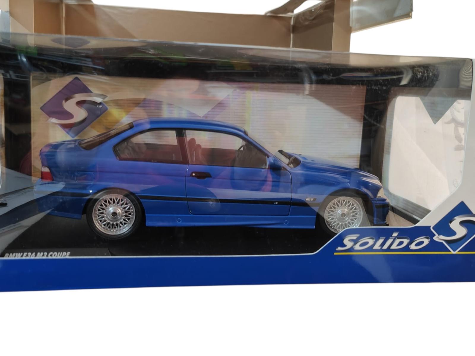 Bmw seria 3 (E36) Coupe M3 1994 Blue scala 1 18