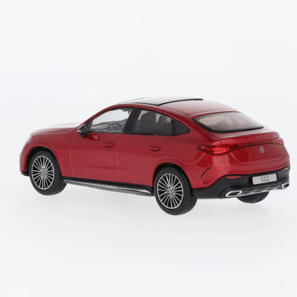 Mercedes Benz GLC Coupe C254 red..
