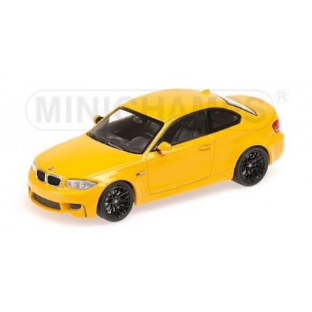 Macheta auto Bmw seria 1 Coupe 2011 Yellow