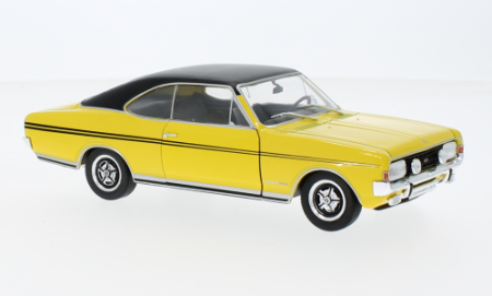 Opel Commodore A GS/E Coupe 1970 Yellow Special Colection scala 1/24