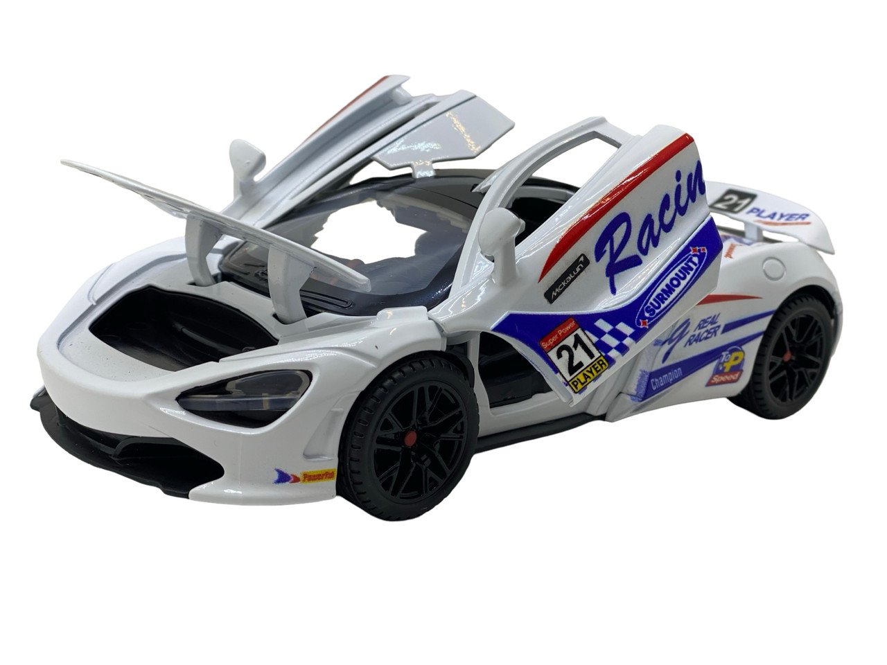 McLaren P1 white..