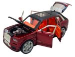 Rolls-Royce Cullinan 2019 (replica) Red – Black cu led-uri si sunete scala 1/24