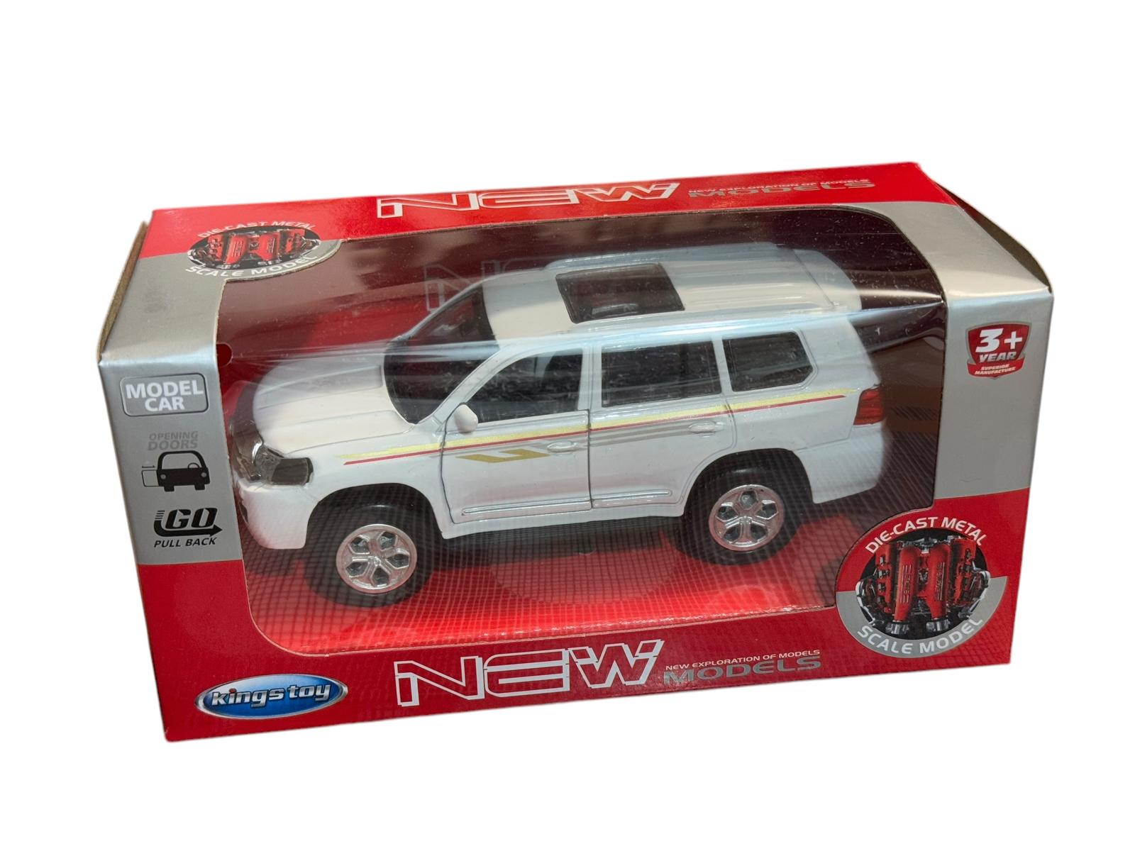 Toyota Land Cruiser white....