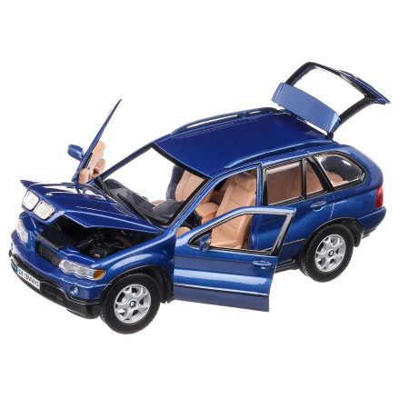 Bmw X5 (E53) bleumarin an 2000 scala 1/24