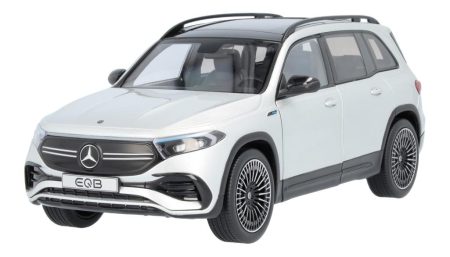 Mercedes-Benz EQB (X243) Iridium Silver 2021 scala 1/18