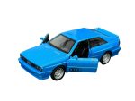 Audi Quattro 1980 Blue scala 1/34