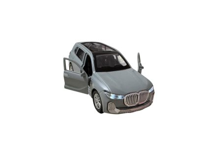 Bmw X7 2019 Nardo Grey (replica) cu lumini si sunete scala 1/43
