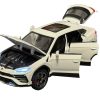 Lamborghini Urus (replica) 2019 White cu led-uri, sunete si fum scala 1/24