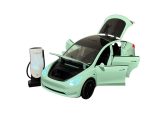 Tesla Model Y 2021 (replica) Green cu led-uri si sunete scala 1/24