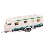 Rulota Caravan Big Polar 2005 white scala 1/43