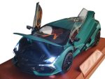 Lamborghini Revuelto 2024 Turcoaz (Replica) cu sunete si led-uri scala 1/24