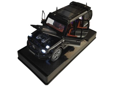 Mercedes Benz G klass Brabus (Replica) Black cu led-uri si sunete scala 1/32