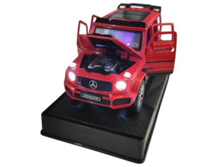 Mercedes Benz G klass Brabus (Replica) Red cu led-uri si sunete scala 1/32