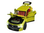 Bmw XM Galben Sao Paulo M (Replica) cu led-uri si sunete scala 1/32