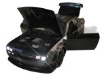 Dodge Challenger 2018 Black (Replica) cu led-uri si sunete scala 1/24