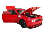 Dodge Challenger 2018 Red (Replica) cu led-uri si sunete scala 1/24
