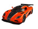 Koenigsegg Agera One of 1 Orange 2016 cu led-uri si sunete scala 1 32