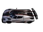 Koenigsegg Agera One of 1 Silver 2016 cu led-uri si sunete scala 1 32
