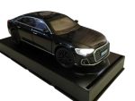 Audi A8 Facelift (D5) 2022 Black (replica) cu led-uri si sunete scala 1 32……