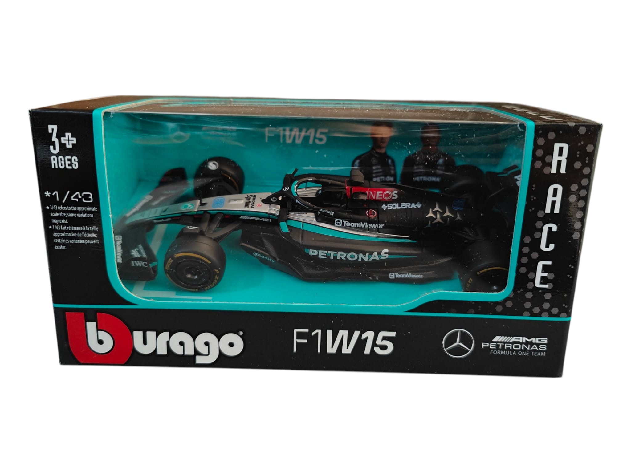 Formula 1 Mercedes AMG Petronas F1W15 nr 63