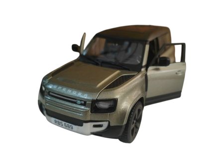 Land Rover Defender 110 Green 2022 scala 1/24