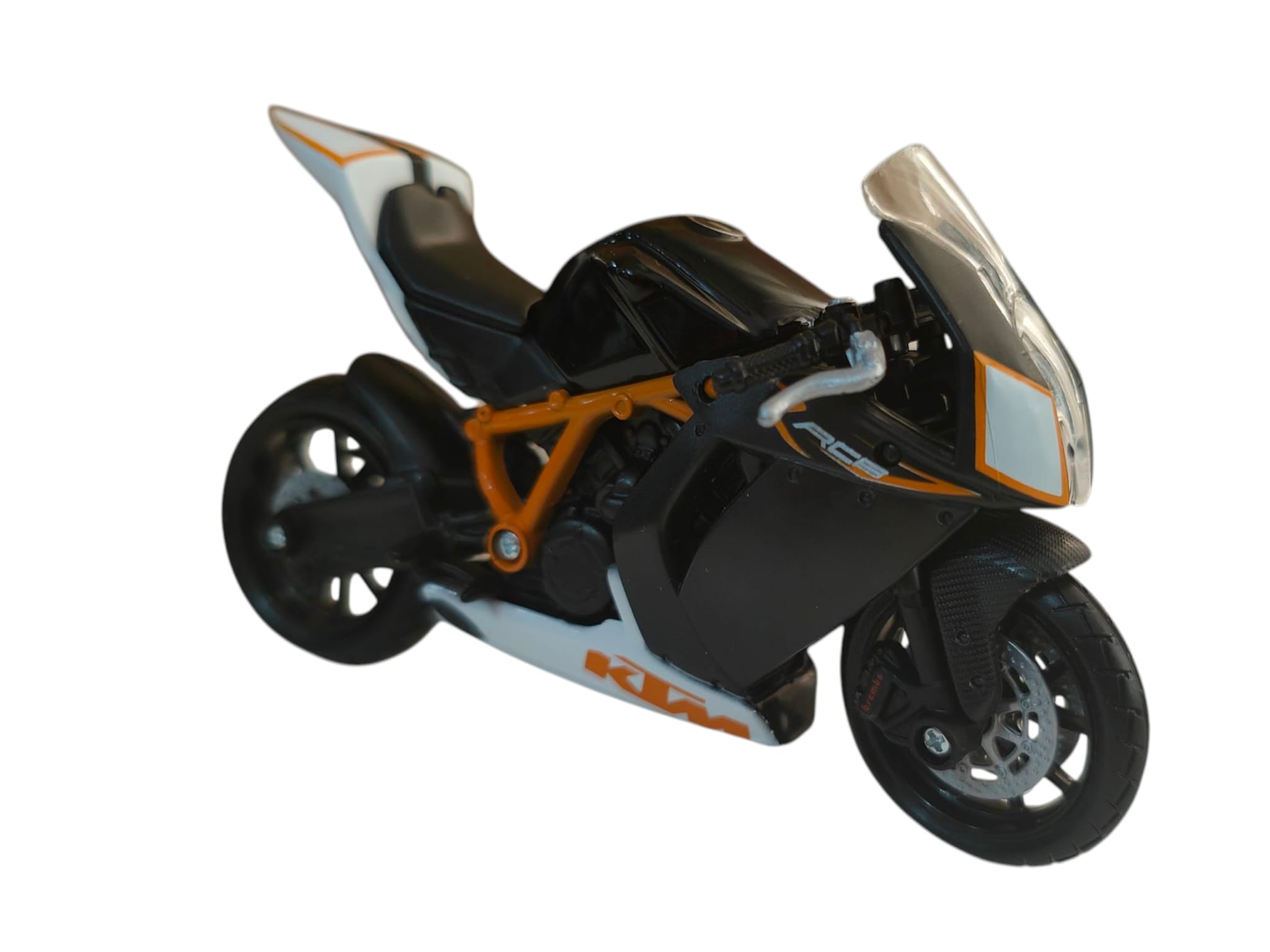 KTM RC250 不動 Macheta auto KTM 1190 RC8 R Black 2013 scala 1/18 - Machete Auto Stf