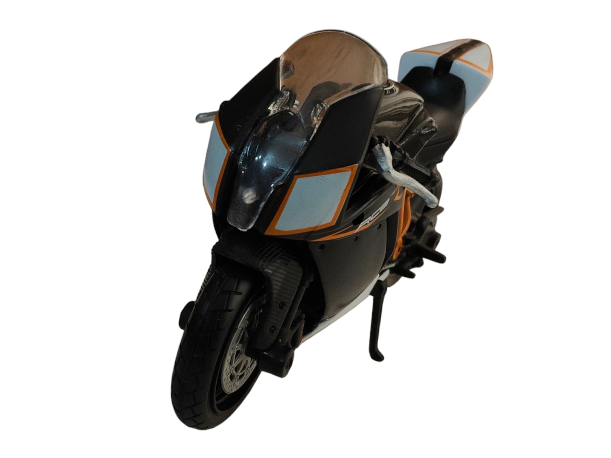 Macheta auto KTM 1190 RC8 R Black 2013 scala 1/18 - Machete Auto Stf