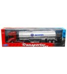 Scania V8 R730 cu cisterna (oil tanker) Red.