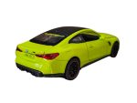 Bmw seria 4 Coupe M4 Competition (G82) Sao Paulo Yellow 2021 cu led-uri si sunete scala 1 32….