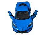 Chevrolet Corvette 2021 Blue scala 1/36