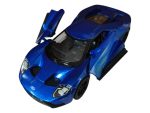 Ford GT 2017 Blue scala 1/38