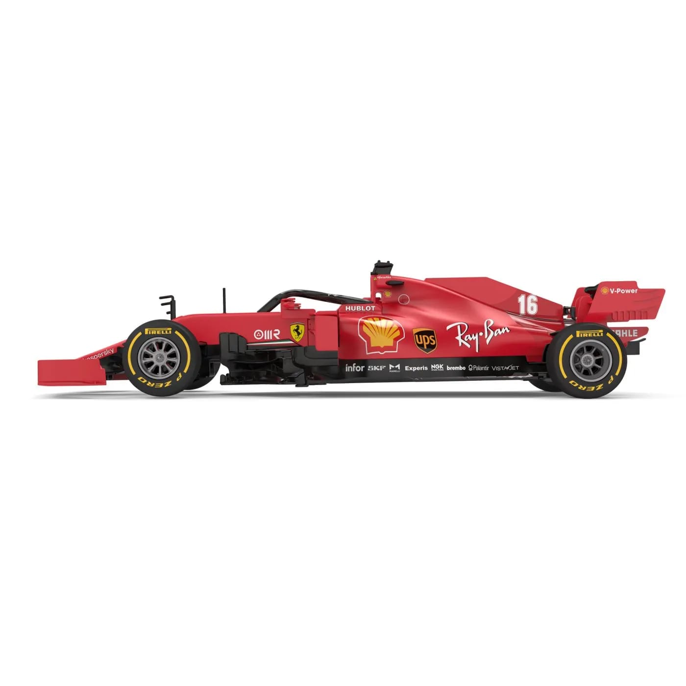MASINUTA CONSTRUIBILA CU TELECOMANDA FERRARI SF1000 SCARA 1 LA 16..