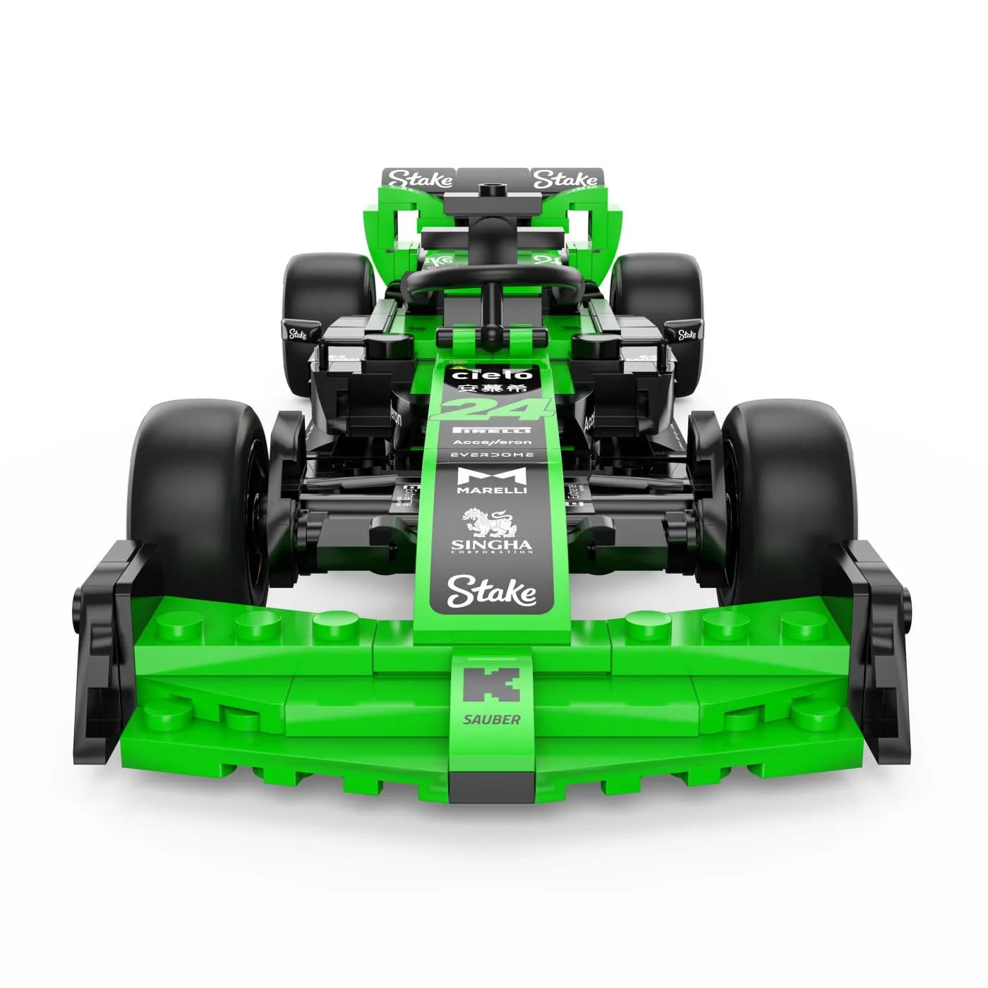 MASINUTA CONSTRUIBILA KICK SAUBER C44 F1 STAKE SCARA 1 LA 24..