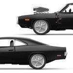 MASINUTA METALICA DODGE CHARGER R T 1970 BLACK SCARA 1 LA 36..