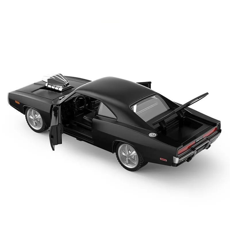 MASINUTA METALICA DODGE CHARGER R T 1970 BLACK SCARA 1 LA 36.....