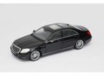 Mercedes S-class (W222) black 2013 scala 1/24