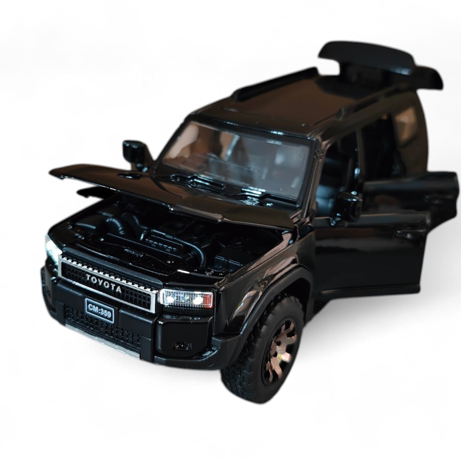 Toyota Land Cruiser Prado 2024 Prado Black scala 1 32.....