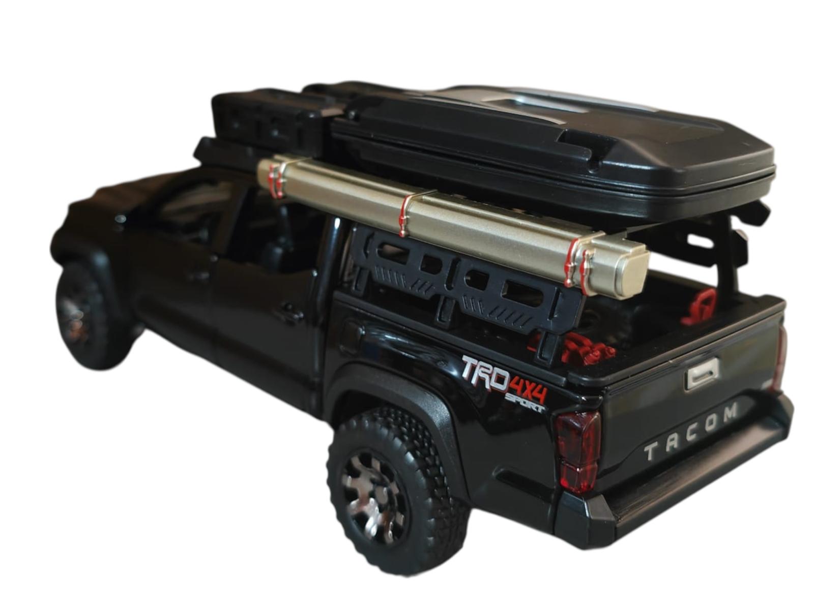 Toyota Tacoma TRD PRO 2023 Camper Black scala 1 32.....