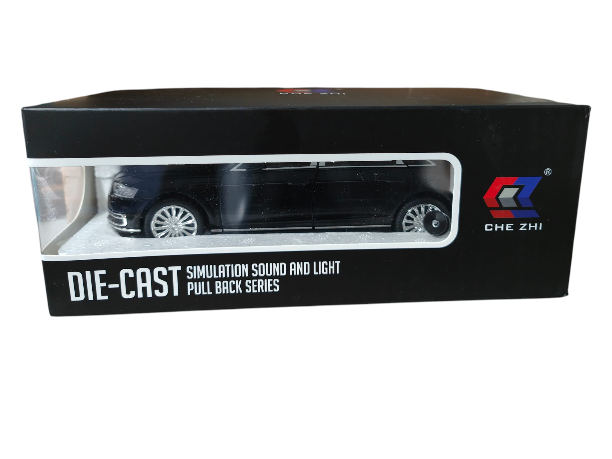 Audi A8 (D5) 2018 Black (replica) cu led-uri si sunete scala 1 24....