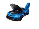 Chevrolet Camaro ZL1 2017 (Replica) blue, scala 1/24, Sunet și Lumini