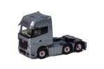 Tir Mercedes-Benz Actros MP5 Gigaspace 6X2 Twinsteer, Grey, scala 1/50, WSI Models