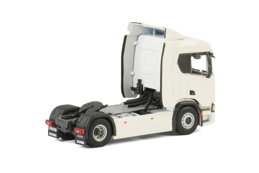 Scania R Normal CR20N 4X2 white wsi models scala 1 50.