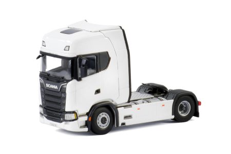Tir Scania S Highline CS20H ​​4x2 White scala 1/50 WSI Models