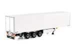 Semiremorca Schmitz alba Box Trailer cu 3 axe scala 1 50